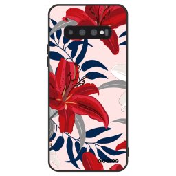 ULTIMATE CASE Samsung Galaxy S10 G973 - készülékre - Red Lily