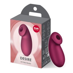 Fun Factory - Desire léghullámos csiklóizgató vibrációval (bordó)