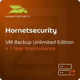 Hornetsecurity VM Backup Unlimited Edition Új vásárlás + 1 év karbantartás