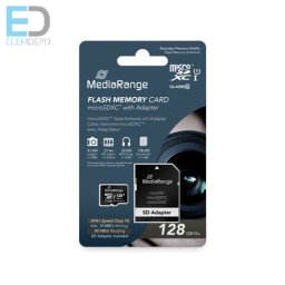 MediaRange MR945 Micro SDXC 128 GB Class 10 memória kártya