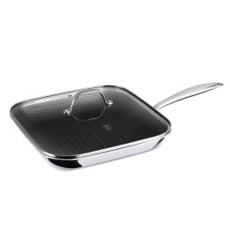 Berlinger Haus Grill serpenyő fedővel 28 cm rozsdamentes eterna bevonat Eternal Collection BH/8520