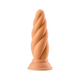 Max & Co Felix - csavaros anál plug - 15 cm (testszínű)