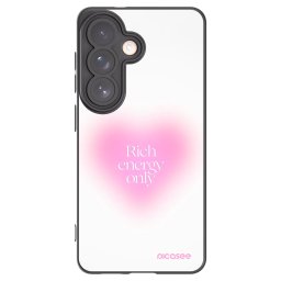Fekete szilikon tok az alábbi mobiltelefonokra Samsung Galaxy S26 - Rich Energy
