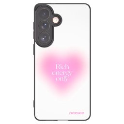 Fekete szilikon tok az alábbi mobiltelefonokra Samsung Galaxy S26+ - Rich Energy