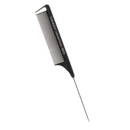 Toni&Guy antisztatikus karbon fémvégű stílfésű 06926
