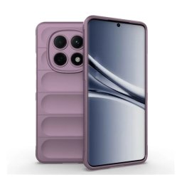 Szilikon telefonvédő (ütésállóság, kameravédő, 3D) LILA Xiaomi Redmi Note 15 5G