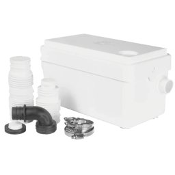 AQUASAN Mini átemelő állomás szennyvízátemelő szivattyú (80 l/min, 4 m)