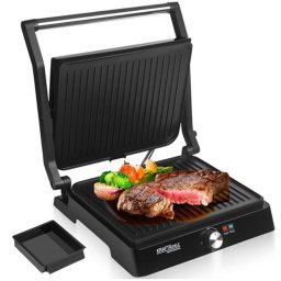 Kraft&Dele Kihúzható XXL, elektromos, kontakt grill szendvicssütő és Panini sütő, 2400W, KD4103