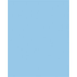 FOLIA Dekorkarton, 2 oldalas, 50x70cm, 220 g, 10 lap, FOLIA, égszínkék