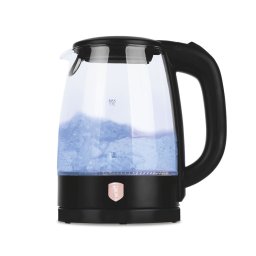 Berlinger Haus Vízforraló elektromos 1,7L 2200W műanyag + üveg Black Rose Collection BH/9573
