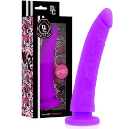 DELTA CLUB - prmium lila dildo orvosi szilikonbl, 17 cm