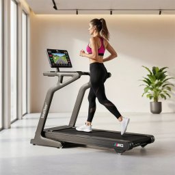 Futópad Led kijelzővel Aeorun Max 150 kg, 4,5 LE, 18,8 Km/h, 12 program, dőlésszög 0-15%
