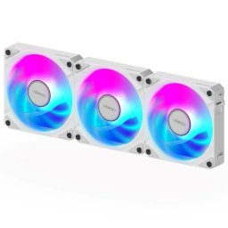 GIGABYTE ventilátor AORUS EZ CHAIN FAN ICE 3-PACK, 3x120mm, fehér