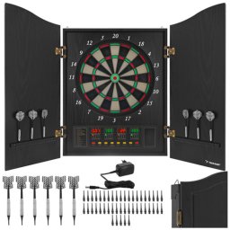 Elektronikus darts tábla szekrénnyel, 27 játékkal, 35 cm-es felület
