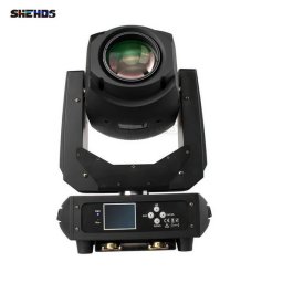 SHEHDS 200W LED Gobo Moving Head Light ? 6/18 DMX Channels, Multi-Color Rotating Patterns