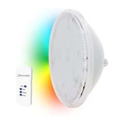 Seamaid PAR56 LED medence izzó távirányítóval, RGB, 16W