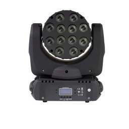 SHEHDS 12x12W RGBW LED Beam Moving Head Light DMX512
