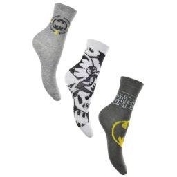 Batman gyerek bokazokni 3 pár/csomag 23-34 Nr1