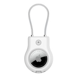 Belkin Secure AirTag tok vezetékes kábellel - fehér