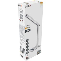 Asztali LED lámpa, Scott, 12W, 5000K, AVIDE, fehér