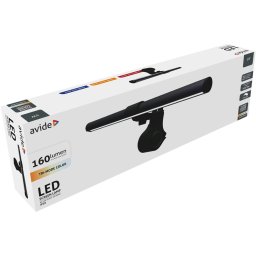 Monitor lámpa, LED, USB, 5W, AVIDE, fekete
