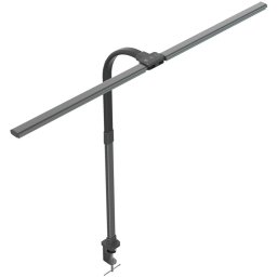 Asztali LED lámpa, duplafejű, 18W, AVIDE, fekete
