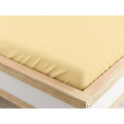 Mikroszálas lepedő, krémszínű 90 x 200 cm