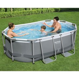 Bestway VANILLA Ovális fémvázas medence szett 305x200x84 cm