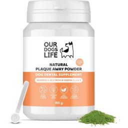 OurDogsLife fogkő és fogínygyulladás elleni por kutyáknak 185 g