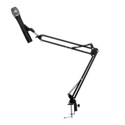 Auna Pro ST-1.2, fekete, mikrofon kar, tartó mechanikus rögzítéssel, 1,5 kg, 35 x 35 cm (LUA-ST-1.2 Arm)