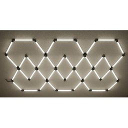 Optonica Hexagon SET lámpák 11 alakzatú 428W kiegészítőkkel Cikkszám: 16826