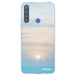 Átlátszó szilikon tok az alábbi mobiltelefonokra Xiaomi Redmi Note 8T - COLD SKIES