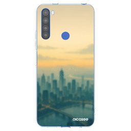 Átlátszó szilikon tok az alábbi mobiltelefonokra Xiaomi Redmi Note 8T - Airplane mode