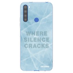 Átlátszó szilikon tok az alábbi mobiltelefonokra Xiaomi Redmi Note 8T - SILENCE