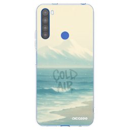 Átlátszó szilikon tok az alábbi mobiltelefonokra Xiaomi Redmi Note 8T - COLD AIR