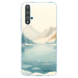 Átlátszó szilikon tok az alábbi mobiltelefonokra Huawei Nova 5T - NOTHERN SILENCE