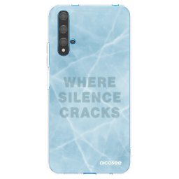 Átlátszó szilikon tok az alábbi mobiltelefonokra Huawei Nova 5T - SILENCE