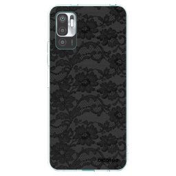 Átlátszó szilikon tok az alábbi mobiltelefonokra Xiaomi Redmi Note 10 5G - Dark Elegance