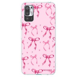 Átlátszó szilikon tok az alábbi mobiltelefonokra Xiaomi Redmi Note 10 5G - Bow Aesthetic