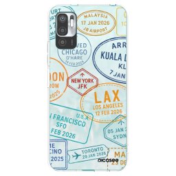 Átlátszó szilikon tok az alábbi mobiltelefonokra Xiaomi Redmi Note 10 5G - PASSPORT EDITION