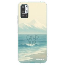 Átlátszó szilikon tok az alábbi mobiltelefonokra Xiaomi Redmi Note 10 5G - COLD AIR