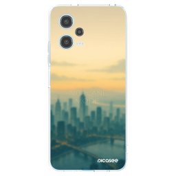 Átlátszó szilikon tok az alábbi mobiltelefonokra Xiaomi Redmi Note 12 5G - Airplane mode