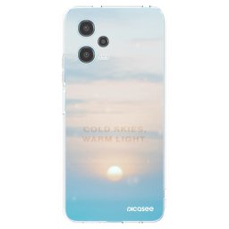 Átlátszó szilikon tok az alábbi mobiltelefonokra Xiaomi Redmi Note 12 5G - COLD SKIES