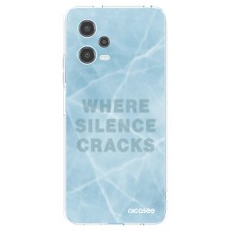 Átlátszó szilikon tok az alábbi mobiltelefonokra Xiaomi Redmi Note 12 5G - SILENCE