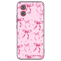 Fekete szilikon tok az alábbi mobiltelefonokra Motorola Moto G84 5G - Bow Aesthetic