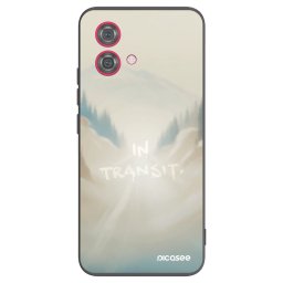 Fekete szilikon tok az alábbi mobiltelefonokra Motorola Moto G84 5G - IN TRANSIT