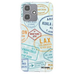 Átlátszó szilikon tok az alábbi mobiltelefonokra Xiaomi Redmi 12 5G - PASSPORT EDITION