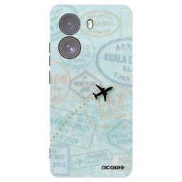 Fekete szilikon tok az alábbi mobiltelefonokra Xiaomi Poco X7 - FLIGHT PATH