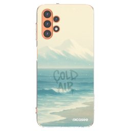 Átlátszó szilikon tok az alábbi mobiltelefonokra Samsung Galaxy A13 5G - COLD AIR