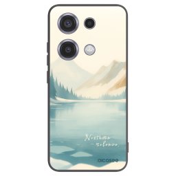 Fekete szilikon tok az alábbi mobiltelefonokra Xiaomi Redmi Note 14S - NOTHERN SILENCE
